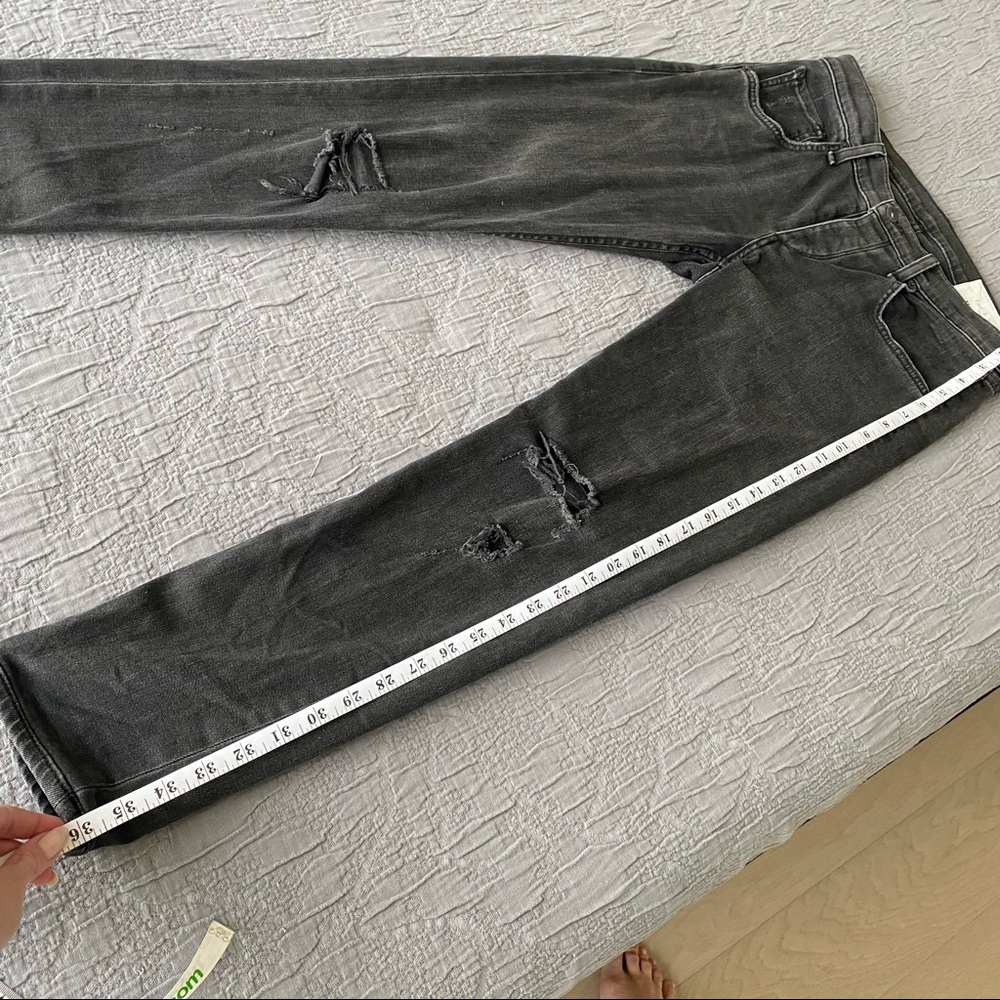 Rag&Bone dark grey men distressed jeans, size 30